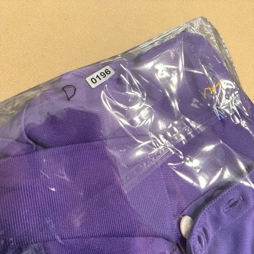 Women's Nike Golf Dri-FIT Purple Polo Shirt Size L The Players TPC‎ Sawgrass - Picture 9 of 9